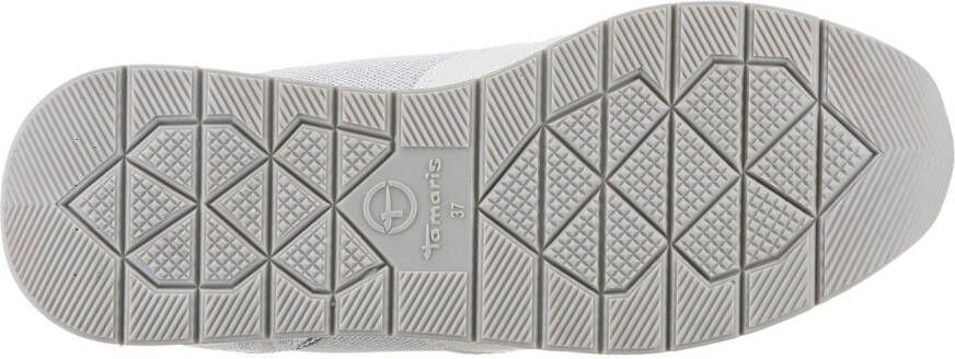 Tamaris Sneakers met sleehak Almina vrijetijdsschoen halfschoen in smalle vorm vegan verwerking