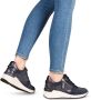 Tamaris Sneakers met sleehak Rea in trendy materialenmix - Thumbnail 9