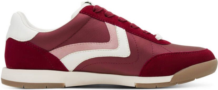 Tamaris Sneakers vrijetijdsschoen halfhoge schoen veterschoen zacht gevoerde schachtrand