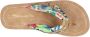 Tamaris Teenslippers Avril zomerschoenen flats slippers met t-logo hanger - Thumbnail 7