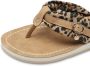 Tamaris Teenslippers Avril zomerschoenen flats slippers met t-logo hanger - Thumbnail 10
