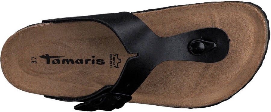 Tamaris Teenslippers Corra zomerschoen slippers met comfortabele tussenstuk voor de tenen