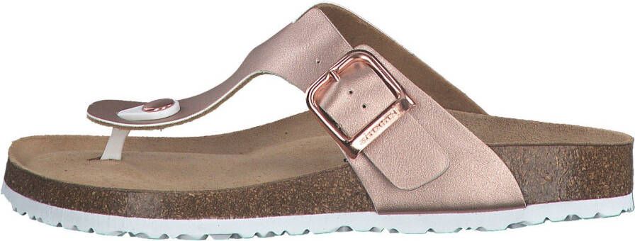 Tamaris Teenslippers Corra zomerschoen slippers met comfortabele tussenstuk voor de tenen
