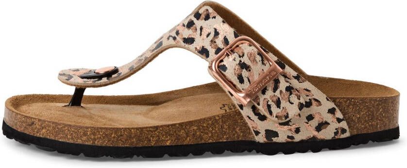Tamaris Teenslippers Corra zomerschoen slippers met comfortabele tussenstuk voor de tenen