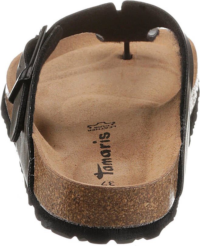 Tamaris Teenslippers Corra zomerschoen slippers met comfortabele tussenstuk voor de tenen