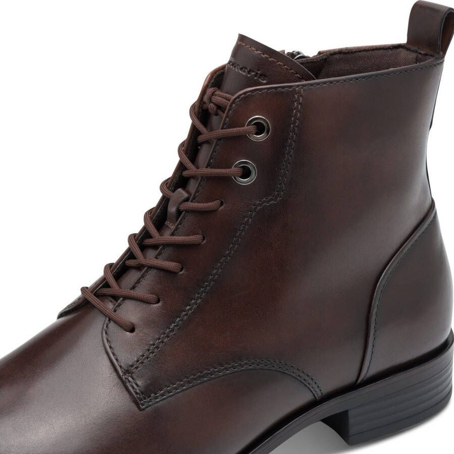 Tamaris Veterlaarsjes blokhak veterboots zakelijke schoen met touch it-uitvoering