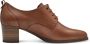 Tamaris Veterpumps halfshoe veterschoen blokhak met touch-it-uitrusting - Thumbnail 4