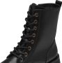 Tamaris Veterschoenen blokhak veterschoen chunky boots met binnenrits - Thumbnail 3
