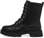 Tamaris Veterschoenen blokhak veterschoen chunky boots met binnenrits - Thumbnail 6