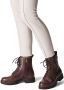 Tamaris Veterschoenen blokhak veterschoen combat-boots met contrast-raamnaad - Thumbnail 2