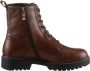 Tamaris Veterschoenen blokhak veterschoen combat-boots met contrast-raamnaad - Thumbnail 3