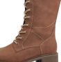 Tamaris Winterlaarzen hakken veterschoenen lange laarzen vegan-verwerking - Thumbnail 3