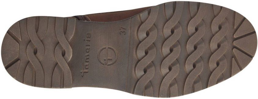 Tamaris Winterlaarzen hakken veterschoenen lange laarzen vegan-verwerking