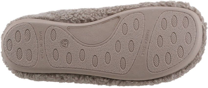 thies Pantoffels Bio-Teddy in behaaglijk zachte look