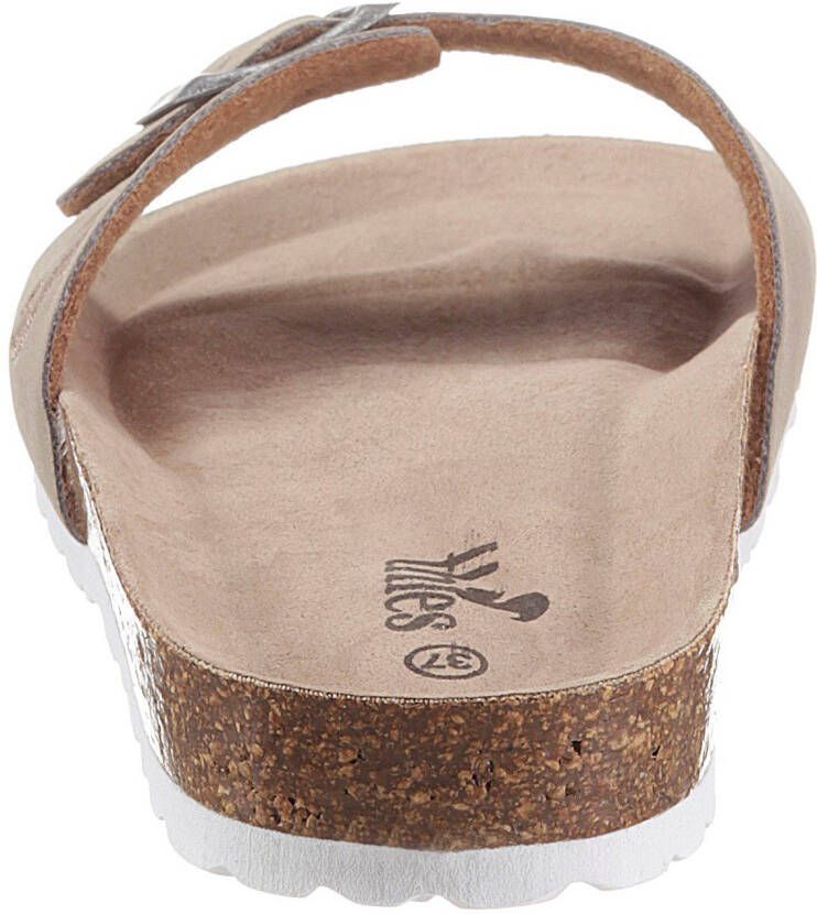 thies Slippers Bio met een verstelbaar riempje