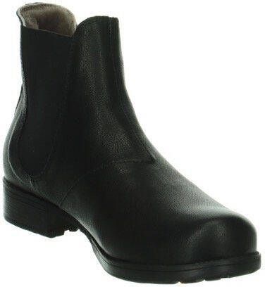 Think! Chelsea-boots DENK! met lamsvacht gevoerd