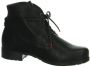 Think Hoge Sneakers Denk Schwarz Goat Lammfell - Thumbnail 5