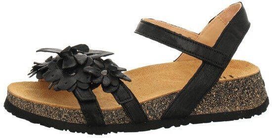 Think! Sandaaltjes KOAK DAMEN zomerschoen sandaal keilhak met klittenbandsluiting