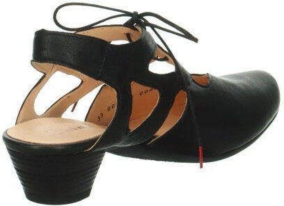 Think! Slingback pumps AIDA dames pump met vetersluiting zomerschoen trechtervormige hak met fijn patroon