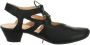 Think! Slingback pumps AIDA dames pump met vetersluiting zomerschoen trechtervormige hak met fijn patroon - Thumbnail 4