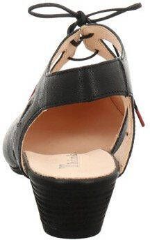Think! Slingback pumps AIDA dames pump met vetersluiting zomerschoen trechtervormige hak met fijn patroon