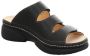 Think! Slippers CAMBIO blokhak zomerschoen slippers met verwisselbare binnenzool - Thumbnail 11