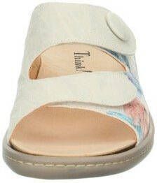 Think! Slippers Camilla zomerschoen slippers met klittenbandsluiting