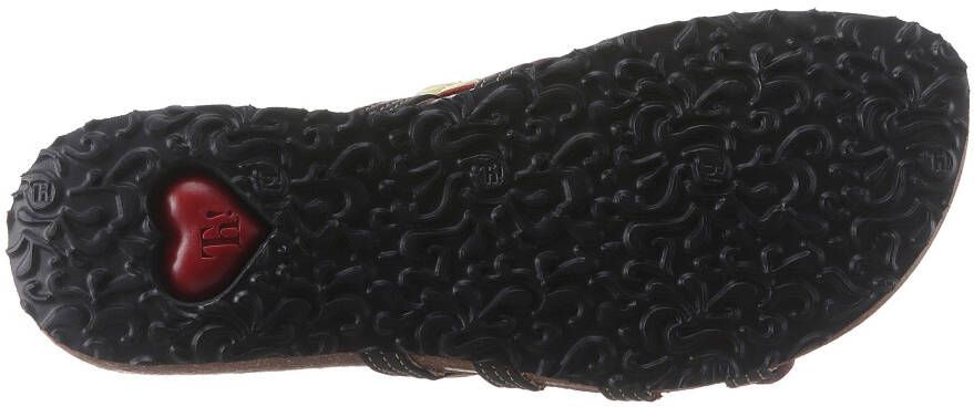 Think! Slippers Julia sleehak zomerschoen pantoffel in cool retrodesign - Foto 6