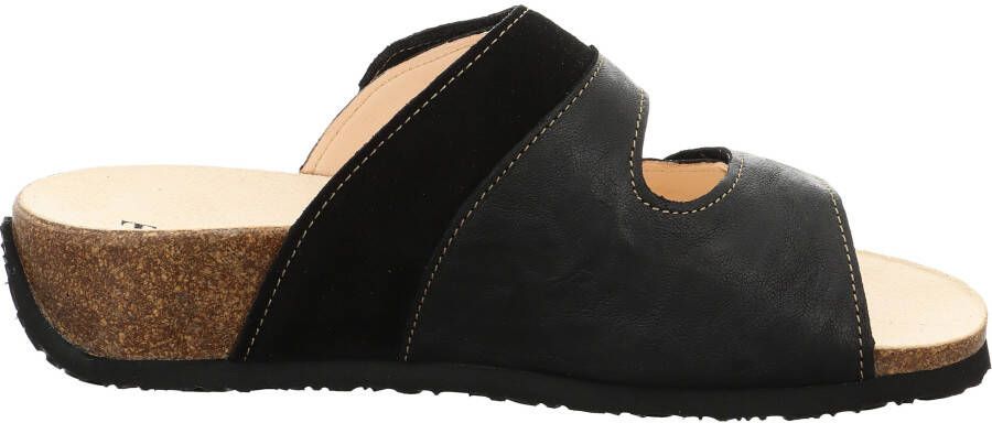 Think! Slippers Mizzi sleehak zomerschoen pantoffels met mooie versiering