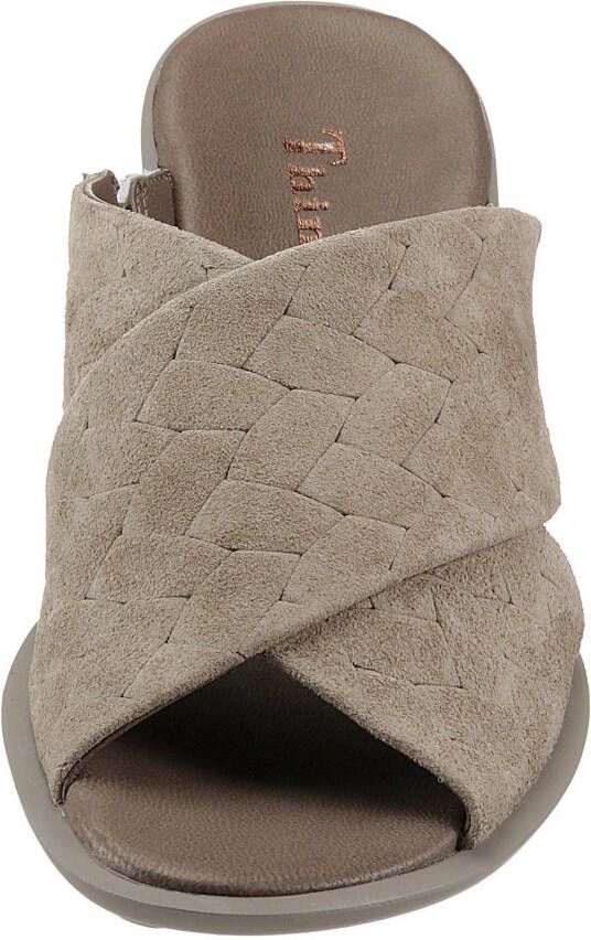 Think! Slippers Zaza met fijne stempeldruk