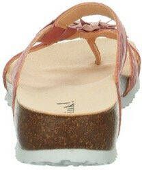 Think! Teenslippers Julia zomerschoen slippers met mooie bloem