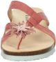 Think 3-000904-5010 Rose dames teenslippers met bloem - Thumbnail 4