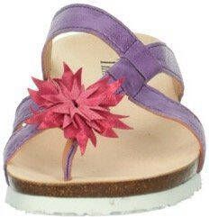 Think! Teenslippers Julia zomerschoen slippers met mooie bloem