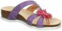 Think! Teenslippers Julia zomerschoen slippers met mooie bloem - Thumbnail 5