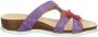 Think! Teenslippers Julia zomerschoen slippers met mooie bloem - Thumbnail 6