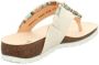 Think! Teenslippers Julia sleehak zomerschoen pantoffels met kleurrijke decoratieve elementen - Thumbnail 6