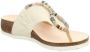 Think! Teenslippers Julia sleehak zomerschoen pantoffels met kleurrijke decoratieve elementen - Thumbnail 7