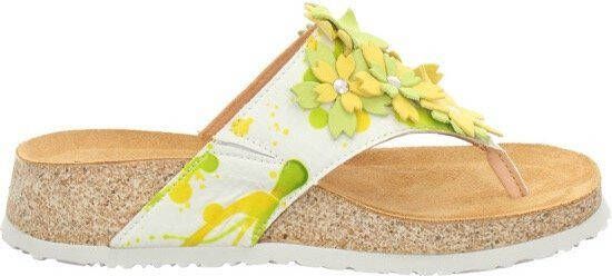 Think! Teenslippers KOAK zomerschoen slippers met schattige bloemdecoratie