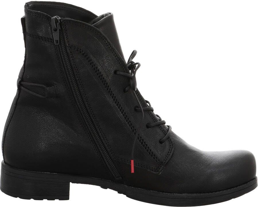 Think! Veterlaarsjes DENK! Business schoen veterschoenen met platte blokhak