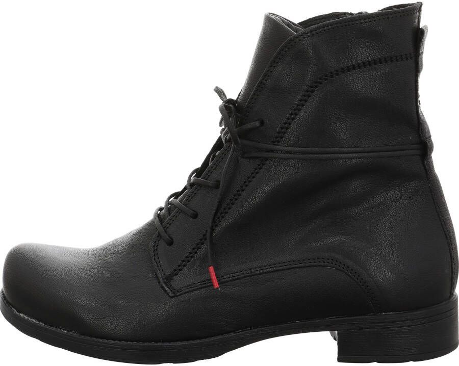 Think! Veterlaarsjes DENK! Business schoen veterschoenen met platte blokhak