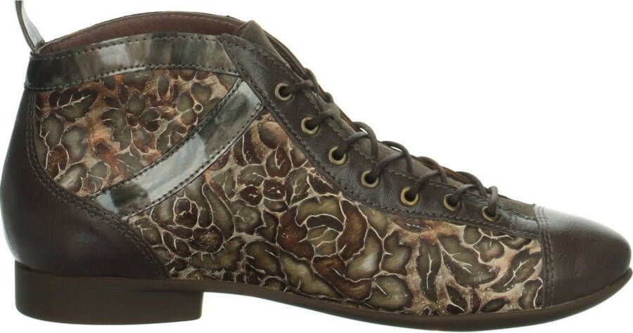 Think! Veterlaarsjes Guad 2 Enkellaarsjes comfortabele schoen met patroon