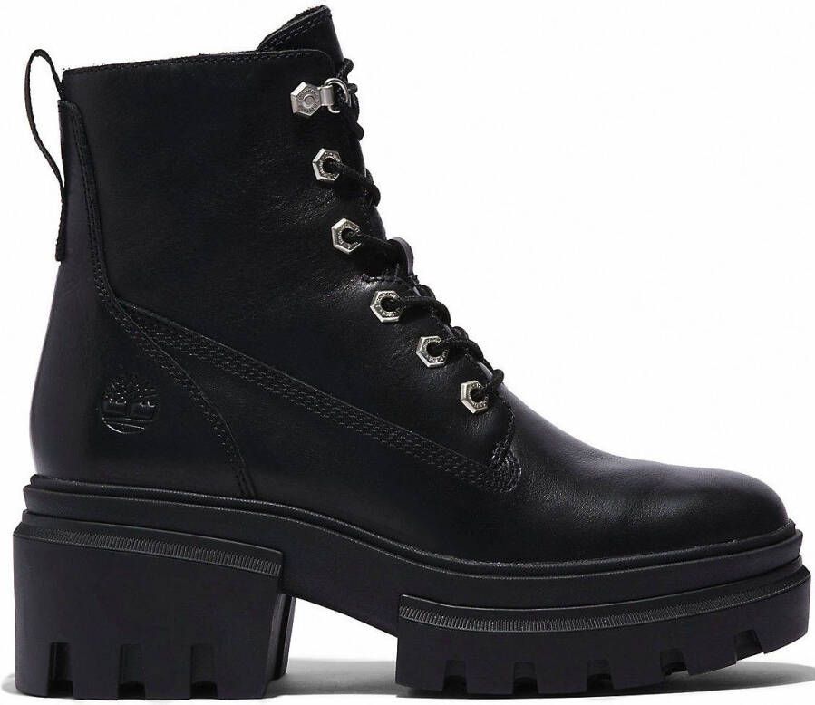 Timberland Veterlaarsjes EVERLEIGH MID LACE UP BOOT Winterschoenen winterlaarzen veterschoenen winterlaarzen