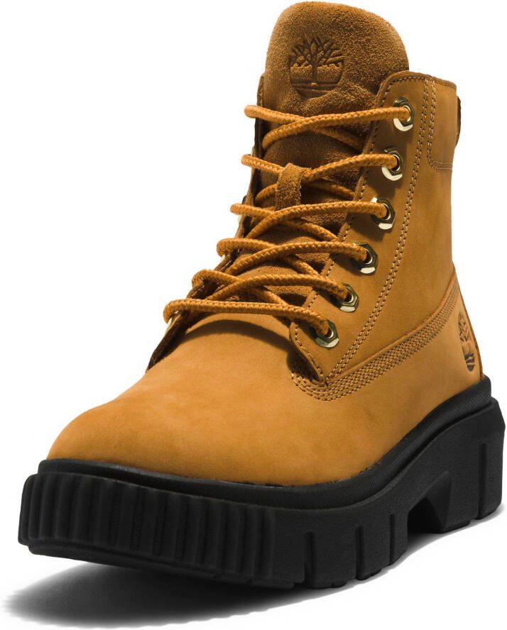 Timberland Veterschoenen GREYFIELD MID LACE UP BOOT Winterlaarzen veterschoenen winterschoenen