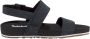 Timberland Women's Malibu Waves 2-Band Sandal Sandalen grijs zwart - Thumbnail 4
