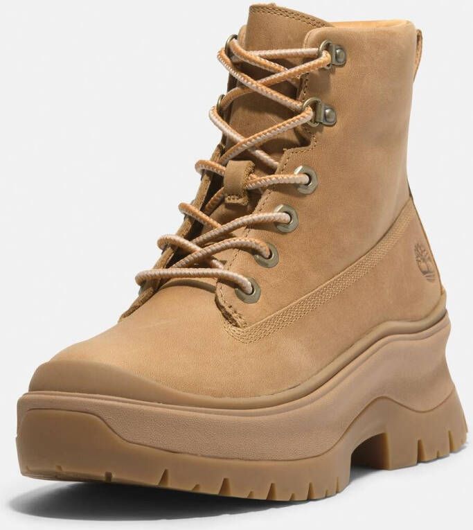 Timberland Veterlaarsjes ROXIE LANE MID LACE UP BOOT Winterschoenen winterlaarzen veterschoenen winterlaarzen
