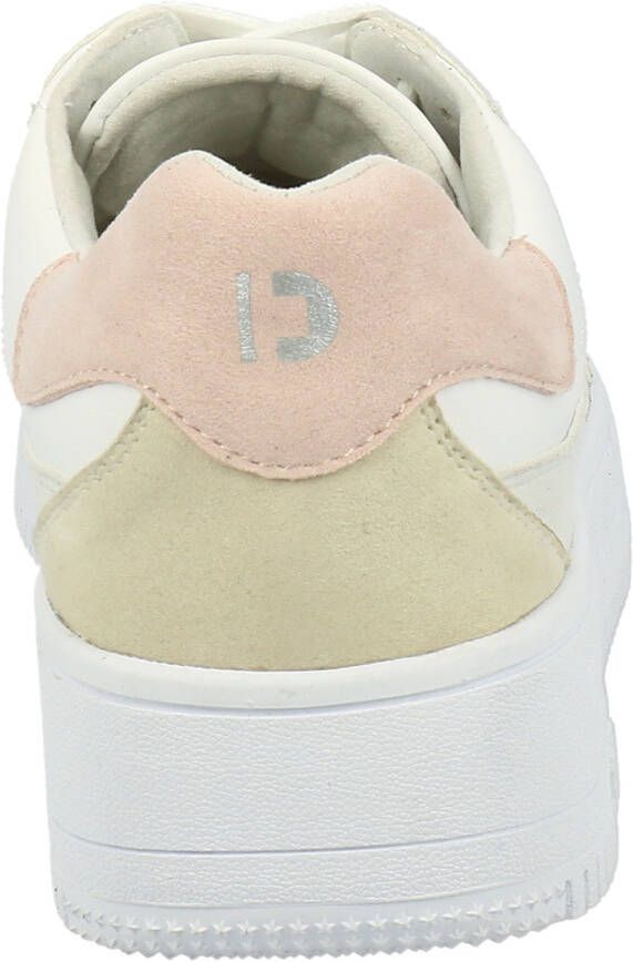 Tom Tailor Plateausneakers met contrastbeleg