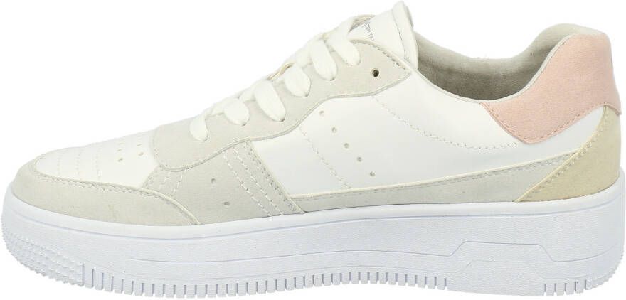 Tom Tailor Plateausneakers met contrastbeleg