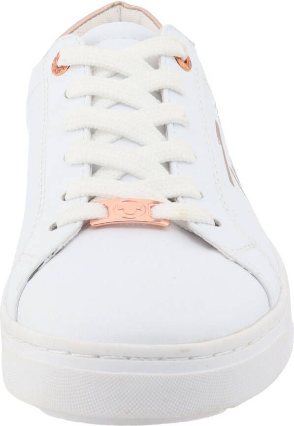 Tom Tailor Plateausneakers Ellen met contrastafwerking vrijetijdsschoen lage schoen veterschoen