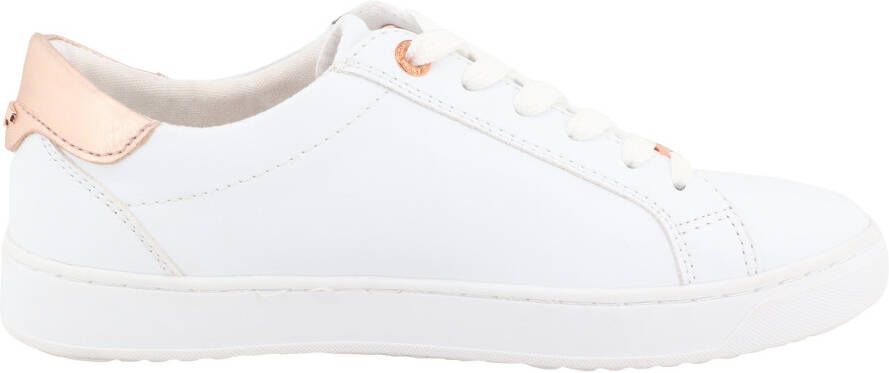 Tom Tailor Plateausneakers Ellen met contrastafwerking vrijetijdsschoen lage schoen veterschoen