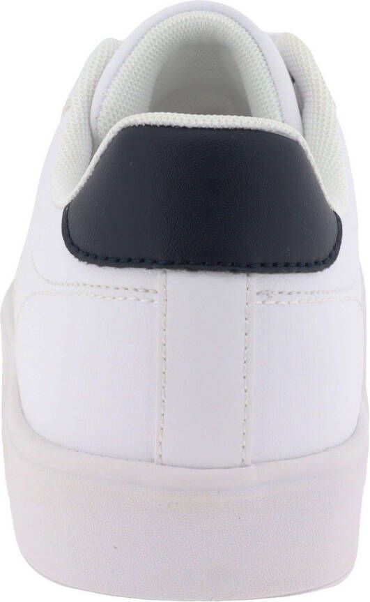 Tom Tailor Sneakers contrastaccent aan de hiel vrijetijdsschoen lage schoen veterschoen